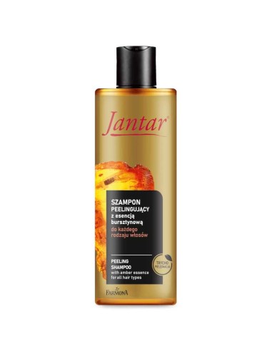 JANTAR Szampon do każdego rodzaju włosów PEELINGUJĄCY, 300 ml