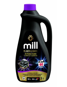 MILL Żel do prania BLACK 60 prań, 3 l