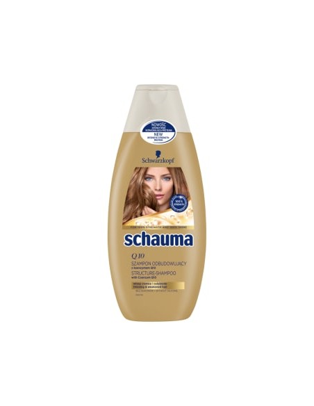 SCHAUMA Q10 Odbudowujący Szampon do włosów, 400 ml