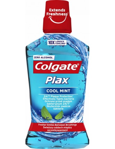 COLGATE Plax Płyn do płukania jamy ustnej  Cool Mint 500 ml