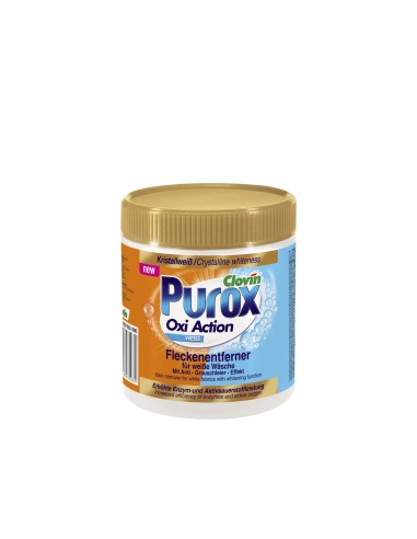 PUROX OXI ACTION Odplamiacz do tkanin BIEL, 750 g