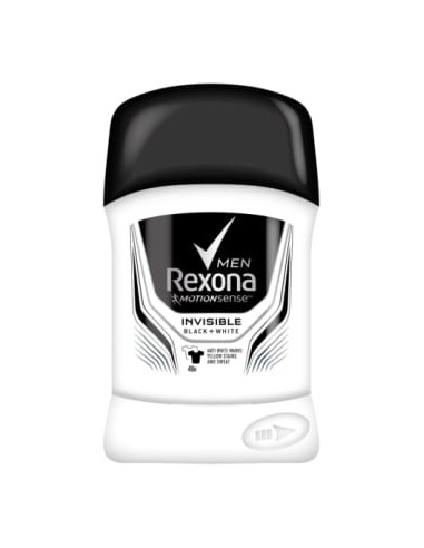 REXONA MEN Antyperspirant w sztyfcie Black+White 50 ml