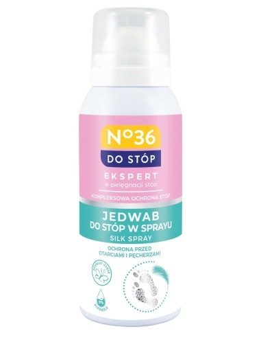 NO36 Jedwab do stóp w sprayu, 75 ml