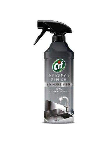 CIF Perfect Finish Płyn do czyszczenia stali nierdzewnej - spray 435 ml