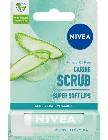 NIVEA Peeling do ust ALOES, 4,8 g