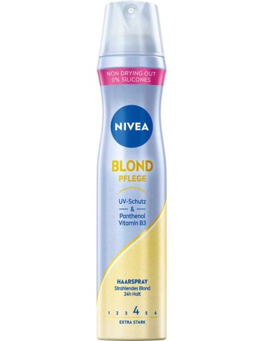 NIVEA BLOND CARE Lakier do włosów blond, 250 ml