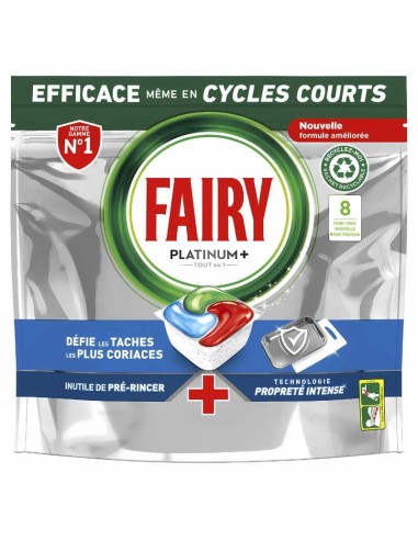 FAIRY PLATINUM PLUS Kapsułki do zmywarki ALLinONE, 8 szt