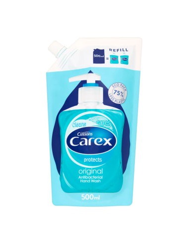 CAREX Antybakteryjne mydło w płynie Pure Blue - uzupełnienie 500 ml
