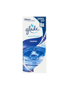 GLADE TOUCH & FRESH Odświeżacz powietrza MARINE, 10 ml zapas