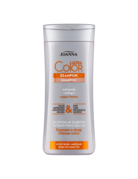 JOANNA ULTRA COLOR Szampon do włosów ODCIENIE RUDEGO, 200 ml