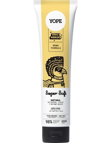 YOPE Odżywka do włosów SUPER SOFT MLEKO OWSIANE, 170 ml