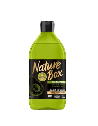 NATURE BOX Szampon do włosów awokado, 385 ml