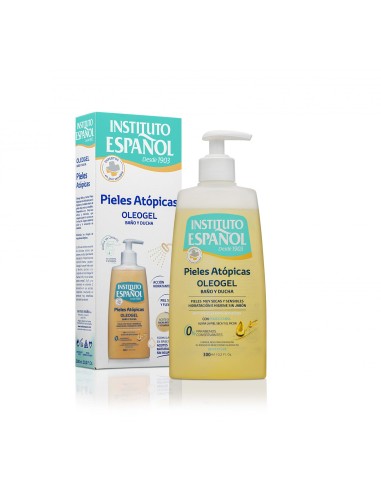 INSTITUTO ESPANOL ATOPIC Żel do kąpieli i pod prysznic dla skóry atopowej, 300 ml