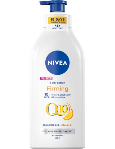 NIVEA Q10 Balsam do ciała UJĘDRNIAJĄCY z pompką, 625 ml