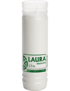 BISPOL LAURA Wkład do zniczy parafinowy L7 120 h, 1 szt