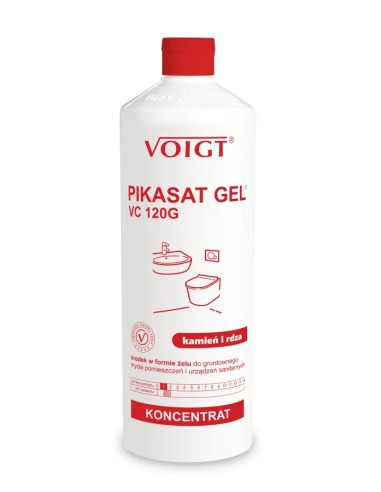 VOIGT VC 120G  PIKASAT GEL Środek do mycia pomieszczeń i urządzeń sanitarnych, 1 l