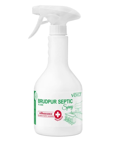 VOIGT VC 242S BRUDPUR SEPTIC Odtłuszczacz do mycia w kuchni i warsztacie + dezynfekcja, 600 ml