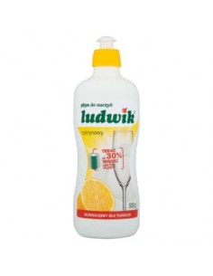 LUDWIK Płyn do mycia naczyń o zapachu cytrynowym 500 g