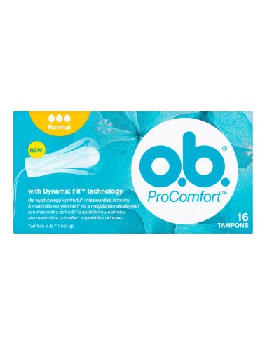 O.B.® ProComfort Tampony Normal 16 szt. 1 szt