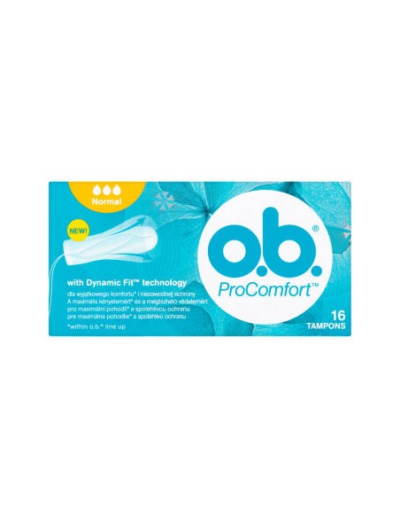 O.B.® ProComfort Tampony Normal 16 szt. 1 szt