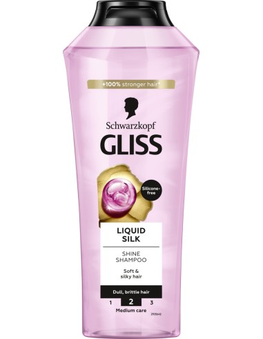 GLISS Szampon do włosów matowych i łamliwych LIQUID SILK, 400 ml