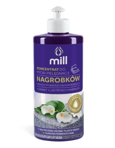 MILL CLEAN Koncentrat do mycia i pielęgnacji nagrobków, 250 ml