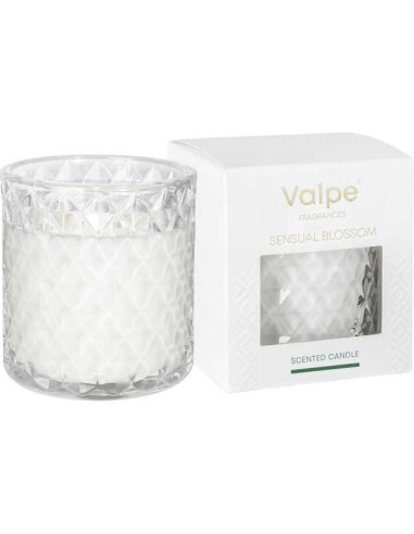 BISPOL VALPE Świeca zapachowa w kryształowym szkle ZMYSŁOWY KWIAT VC-001-457, 1 szt