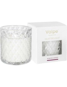 BISPOL VALPE Świeca zapachowa w kryształowym szkle AKSAMITNY BUKIET VC-001-458, 1 szt