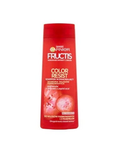GARNIER FRUCTIS Color Resist Szampon wzmacniający do włosów farbowanych 400 ml