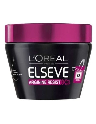LOREAL ELSEVE Arginine Resist X3 Maska do włosów wzmacniająca 300 ml