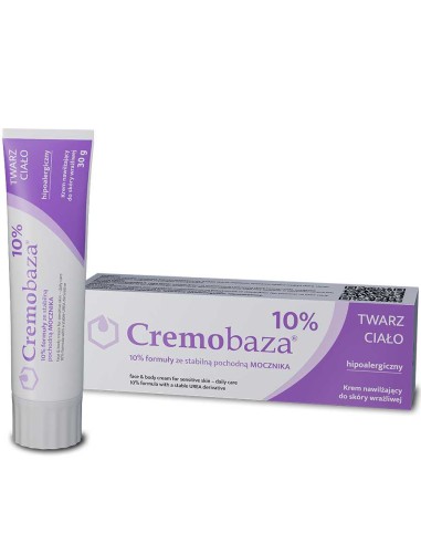 Cremobaza 10% Krem Półtłusty z Mocznikiem, 30g