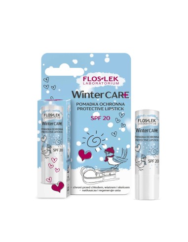 FLOSLEK WINTER CARE  Pomadka ochronna do ust SPF 20, 4g