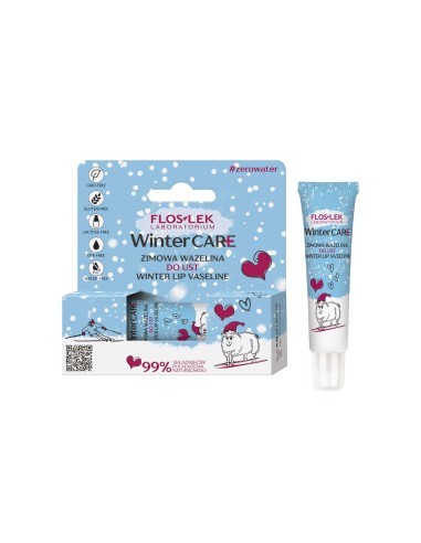 FLOSLEK WINTER CARE Wazelina do ust, 10 g