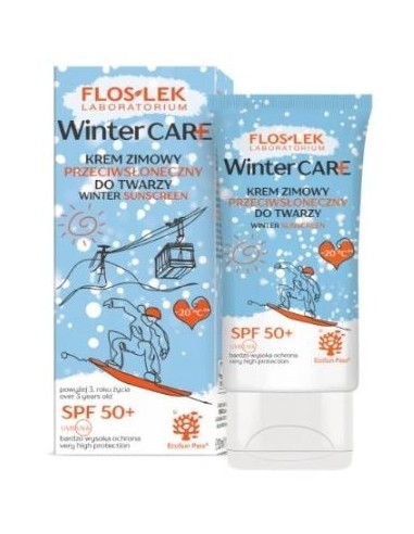 FLOSLEK WINTER CARE Zimowy krem przeciwsłoneczny do twarzy SPF 50+, 30 ml