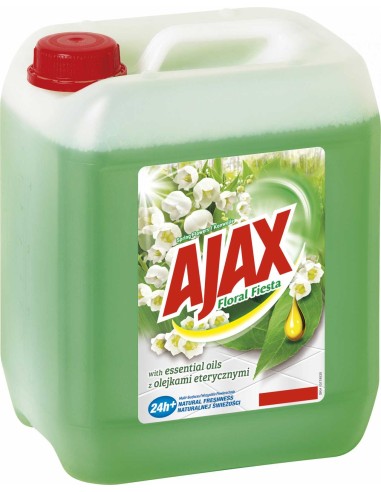 AJAX FLORAL FIESTA Płyn uniwersalny do czyszczenia wszystkich powierzchni KONWALIA, 5 l