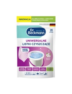 DR BECKMANN MAGIK LEAVES Listki czyszczące UNIWERSALNE, 20 szt