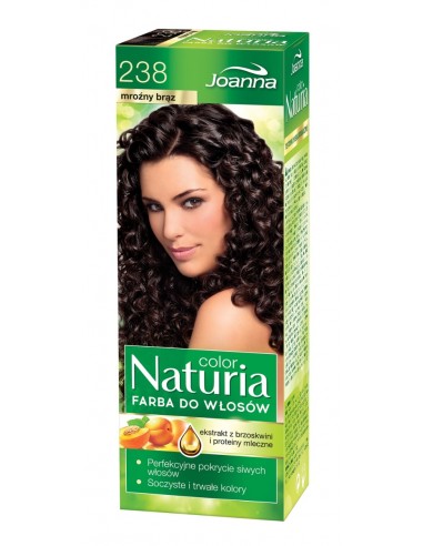 Joanna Naturia Color Farba do włosów 238 mroźny brąz