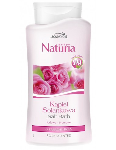 Joanna Naturia body Kąpiel solankowa o zapachu róży 500 ml