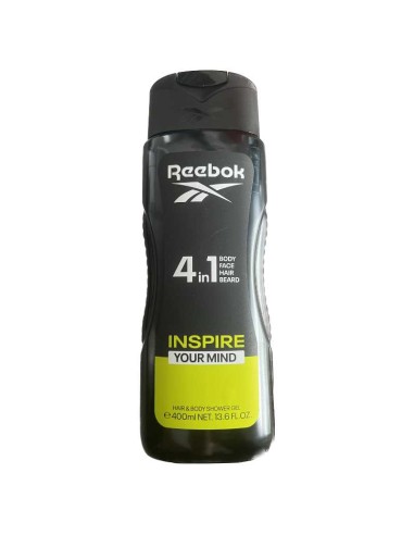 REEBOK INSPIRE YOUR MIND 4w1 Żel pod prysznic dla mężczyzn, 400 ml