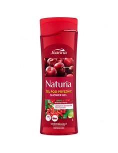Joanna Naturia Żel pod prysznic wiśnia i czerwona porzeczka 300 ml
