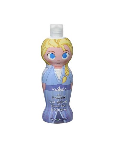 AIR VAL Żel pod prysznic i szampon 2w1 2D FROZEN II ELZA , 400 ml