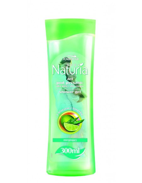 Joanna Naturia body Żel pod prysznic z aloesem i limonką 300 ml