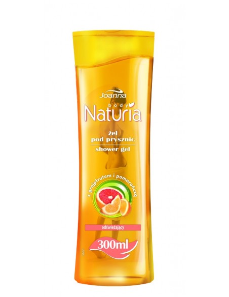 Joanna Naturia body Żel pod prysznic z grejpfrutem i pomarańczą 300 ml