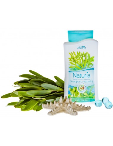 Joanna Naturia Szampon z odżywką algi morskie 500 ml