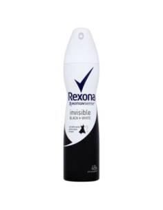 REXONA WOMEN Antyperspirant w sprayu INVISIBLE BLACK & WHITE, 150 ml