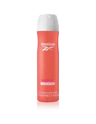 REEBOK MOVE YOUR SPIRIT Dezodorat w sprayu dla kobiet, 150 ml