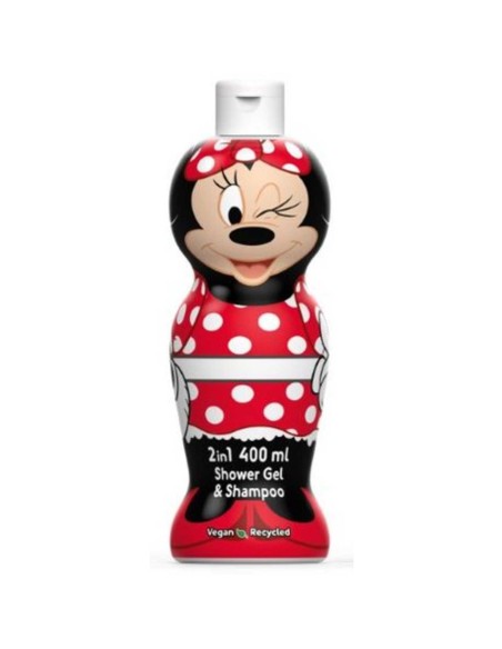 AIR VAL Żel pod prysznic i szampon 2w1 2D  Minnie Mouse , 400 ml