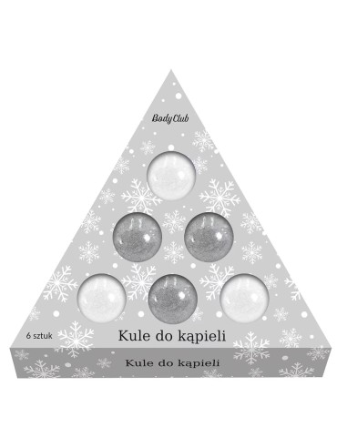 MARBA Zestaw Kul do kąpieli 6 szt CHRISTMAS, 300 g