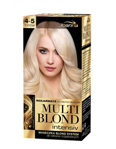 Joanna Multi Blond intensiv Rozjaśniacz do całych włosów 4-5 tonów
