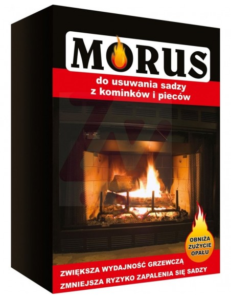 MORUS do usuwania sadzy z kominków i pieców 900g